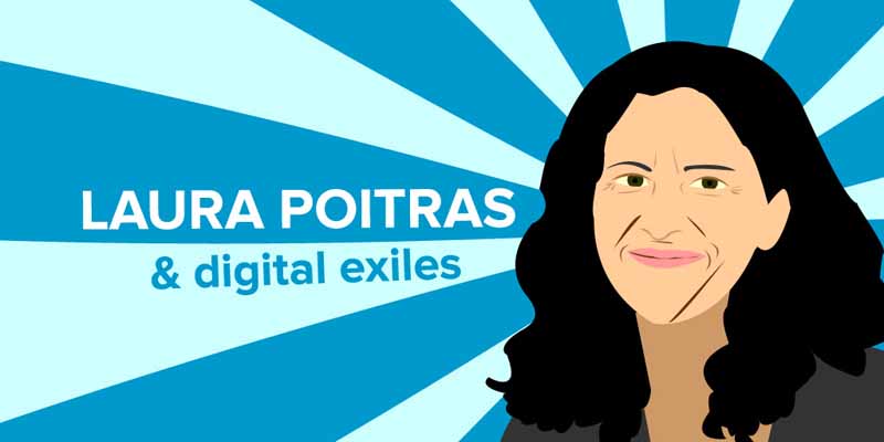 Laura Poitras illustration.