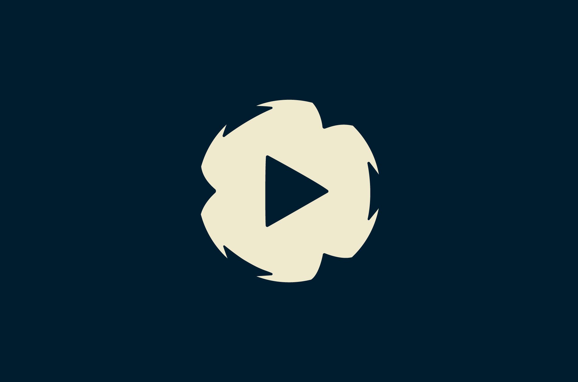 Football with a play button to symbolize streaming.