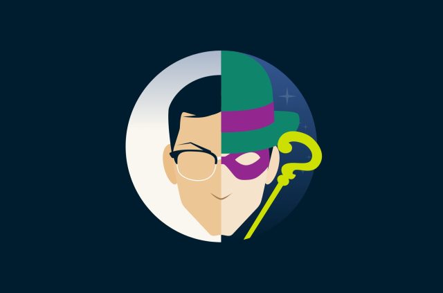 Infográfico: vilões do Batman e seus disfarces