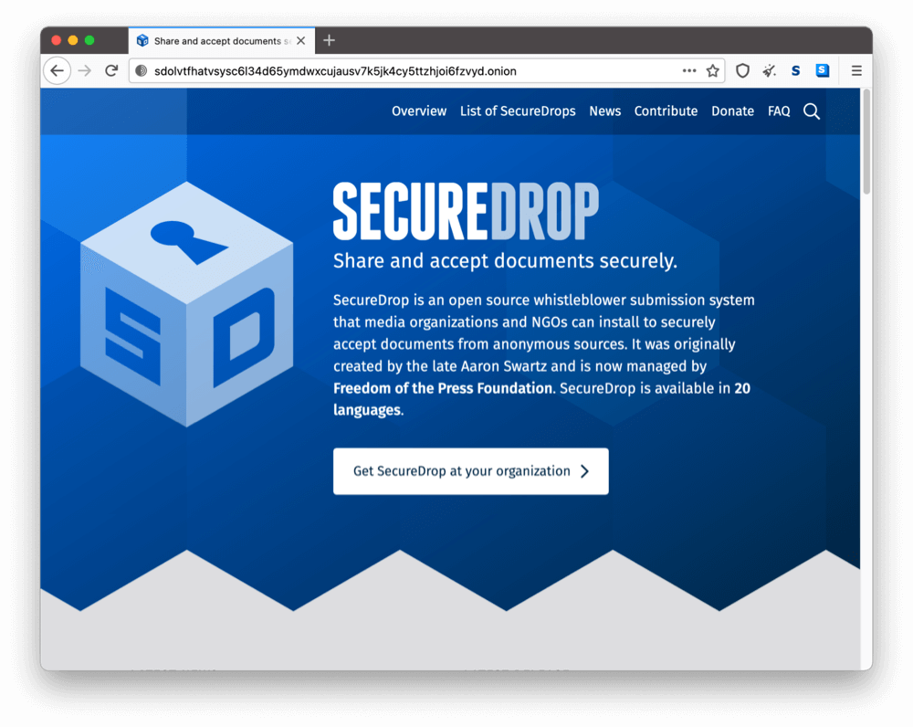 SecureDrop