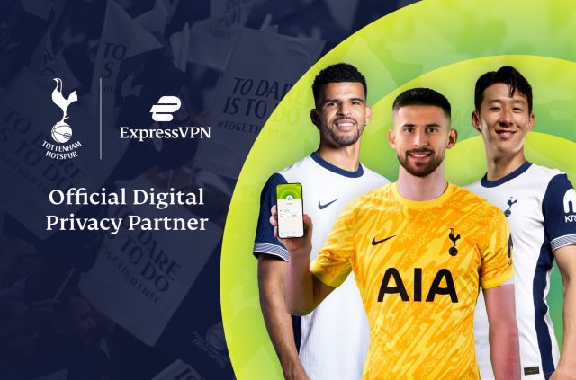 ExpressVPN en Tottenham Hotspur gaan partnerschap aan voor betere privacy van fans