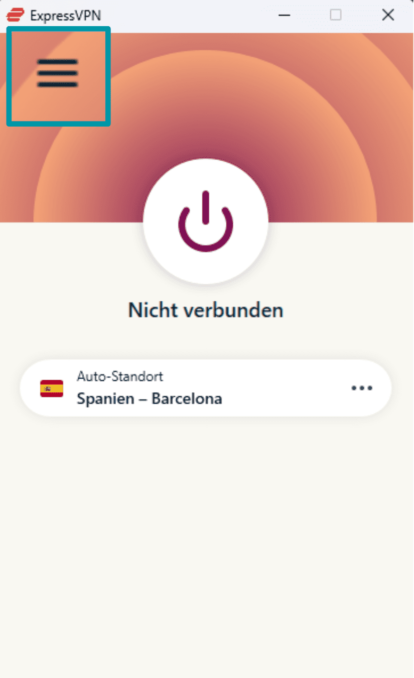 Open The Expressvpn App De