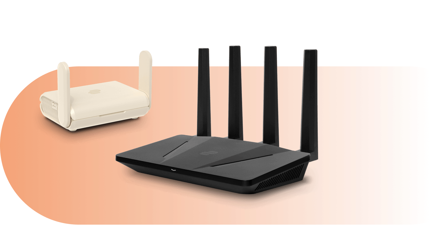 Aircove Go e roteadores Aircove