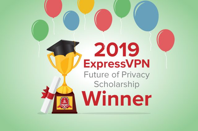 Announcing the winner of the 2019 Future of Privacy Scholarship