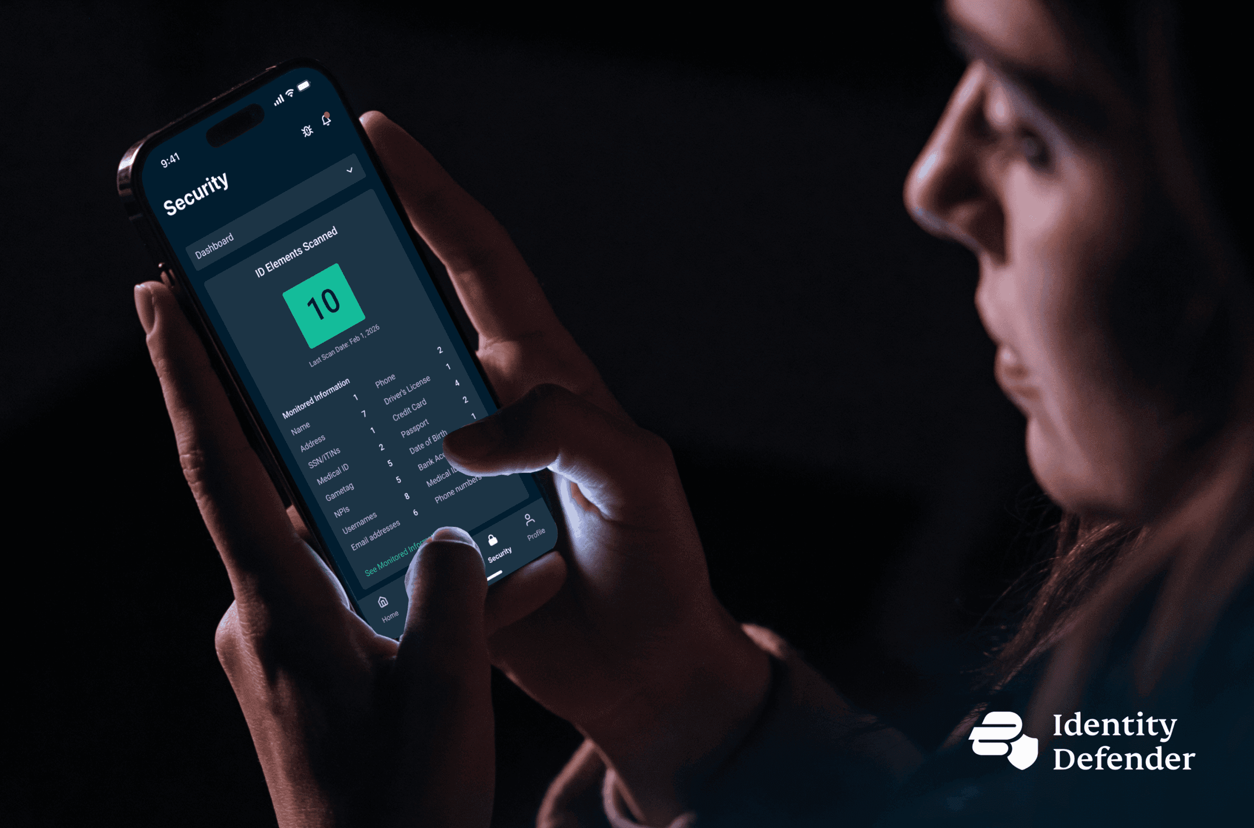 Lifestyle image of ExpressVPN Identity Defender.